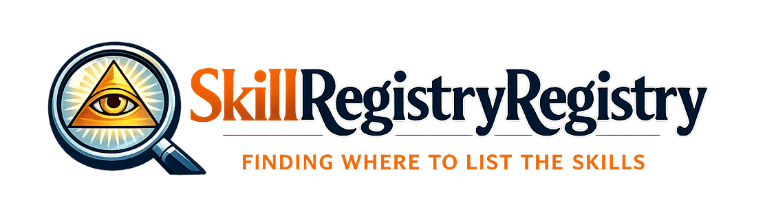 Skill Registry Registry logo